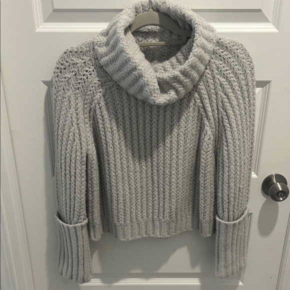 Jason Wu Sweaters - Jason Wu Cozy Gray Turtleneck Sweater